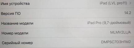 iPad pro 9.7 Wi-Fi 128G