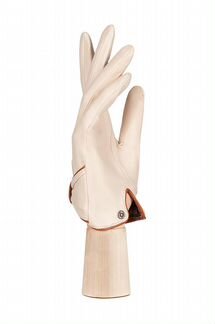 Перчатки женские eleganzza IS525 beige р.7,5