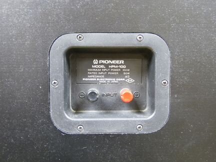 Pioneer HPM-100 колонки голубая серия arar
