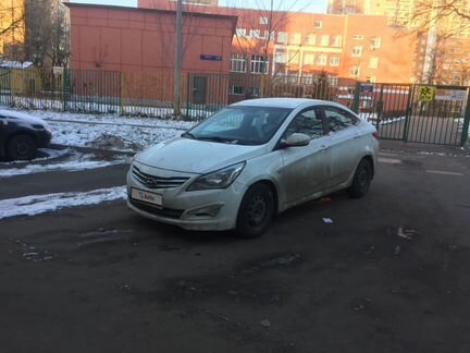 Hyundai Solaris 1.4 AT, 2015, 62 000 км