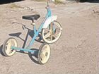 Винтажный детский трехколесный велосипед объявление продам