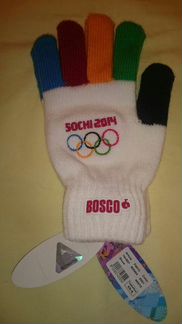 Перчатки новые sochi 2014 Bosco