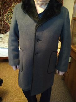 Пальто мужское драповое