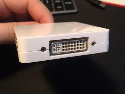 Переходник thunderbolt hdmi, dvi, dp