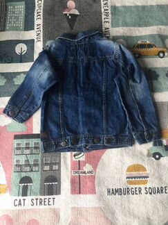 Zara Детская джинсовая куртка (110-116 см)