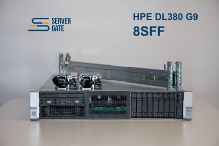 Сервер HP DL380 G9 8SFF 2x E5-2623v3 32 GB
