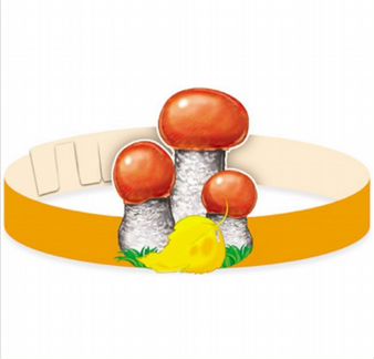 Маска-ободок Грибы