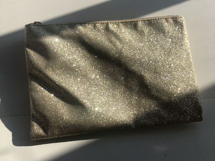 Клатч золотой