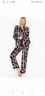 Пижама Виктория Сикрет, сатин, оригинал