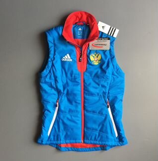 Олимпийская теплая жилетка adidas Сборной России