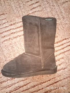 Угги 31 размер б/у цвет шоколадный