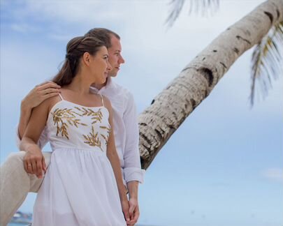 Платье Vero Moda белое размер М