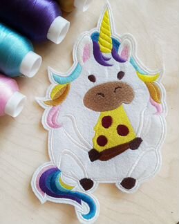 Нашивка патч единорог