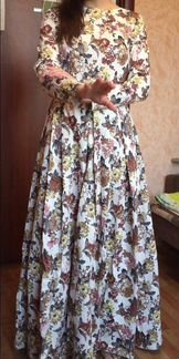 Платье длинное