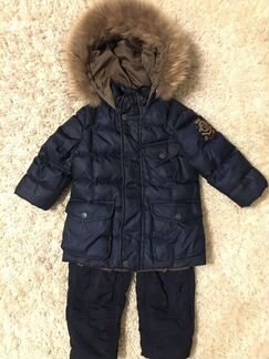 Зимний костюм для мальчика рост 86 фирмы choupette