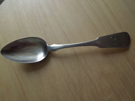 Серебряная ложка 1849 г 84 пр. столовая