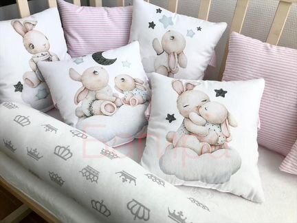 Бортики подушки в Кроватку в кровать кокон доставк