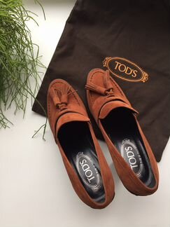 Туфли-лоферы на каблуке Tod’s, 38