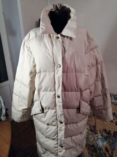 Пуховик женский натуральный гусиный пух