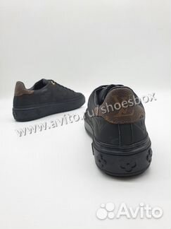 Кеды луи виттон черные