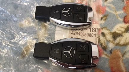 Новые оригинальные программируемые ключи Mercedes