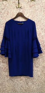 Нарядное синие платье