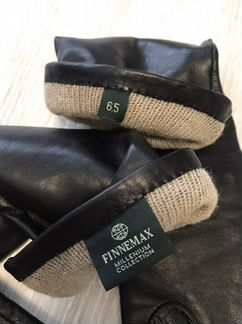 Люксовые длинные кожаные перчатки