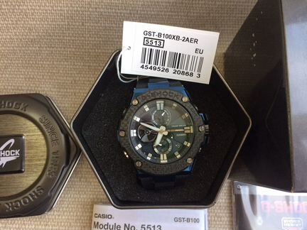 Casio GST-B100XB-2A новые, полный комплект