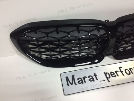 Решетка радиатора BMW G20 M340 Shadow line