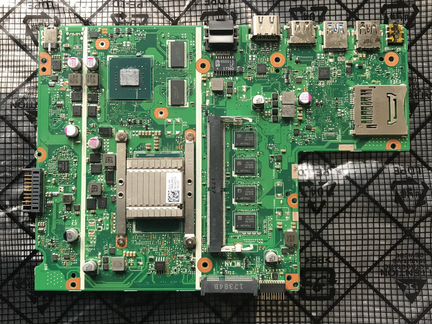 Материнская плата asus x541uv неисправная