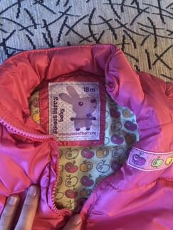 Жилетка/безрукавка Zara, sweetberry размер 9месяце