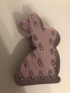 Zara home светильник ночник зайчик