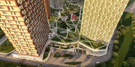 2-к апартаменты, 72.7 м², 16/21 эт.