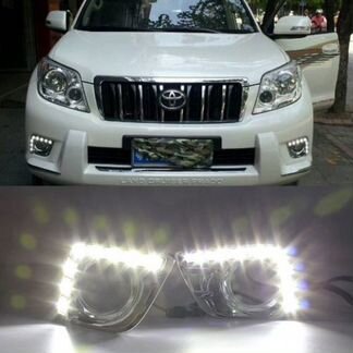 Дхо Land Cruiser Prado 150, хром (2009-2013)