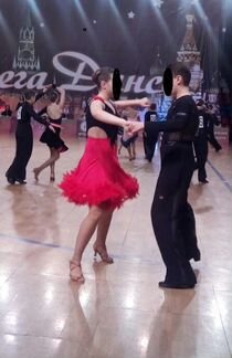 Платье для бальных танцев Ю2 латина
