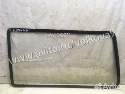 Стекло кузовное заднее левое короткая база VW T4