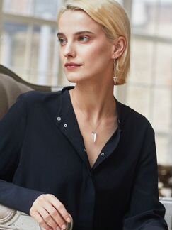 Ювелирная подвеска с кристаллом Swarovski