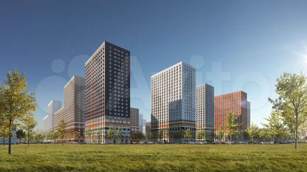 2-к квартира, 59.1 м², 21/25 эт.