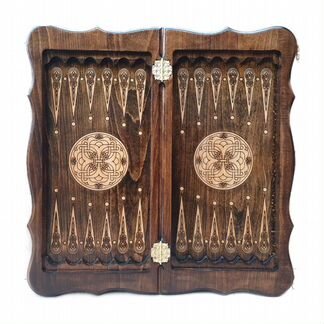 Шахматы резные ручной работы “Овал”