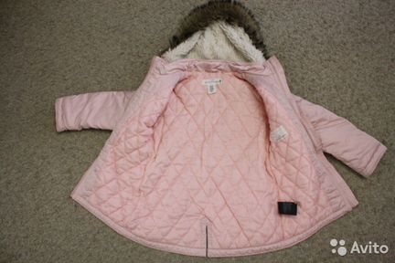 Парки демисезонные фирмы HM р-ров 110 и 116