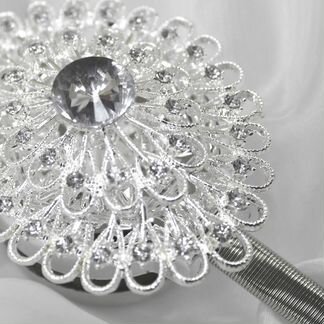 Подхват для штор магнитный Montmorency Цвет: Серебряный