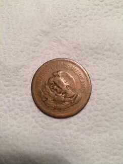 Мексика 20 центов 1944