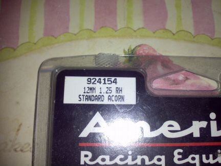 Секретки гайки 12X1.25 1/2 American Racing Equipm