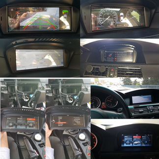 Монитор BMW E60, взамен CIC на OC Android 9