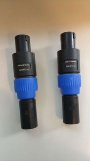 Neutrik Na4fc-m xlr/speakon переходник