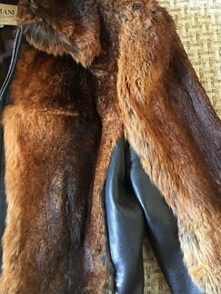 Куртка с мехом Armani Collezioni