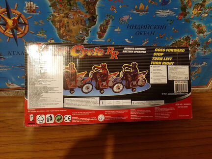 Мотоцикл на пульте управления