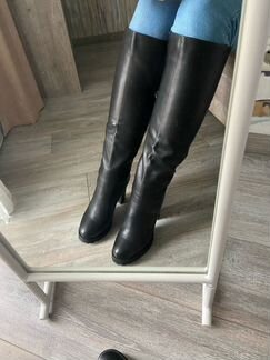 Зимние сапоги. Натуральная кожа