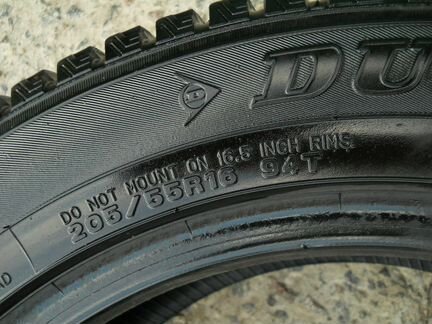 Dunlop Winter Ice 01 2055516 4шт шины БУ