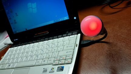 Индикатор переключения языка компьютера